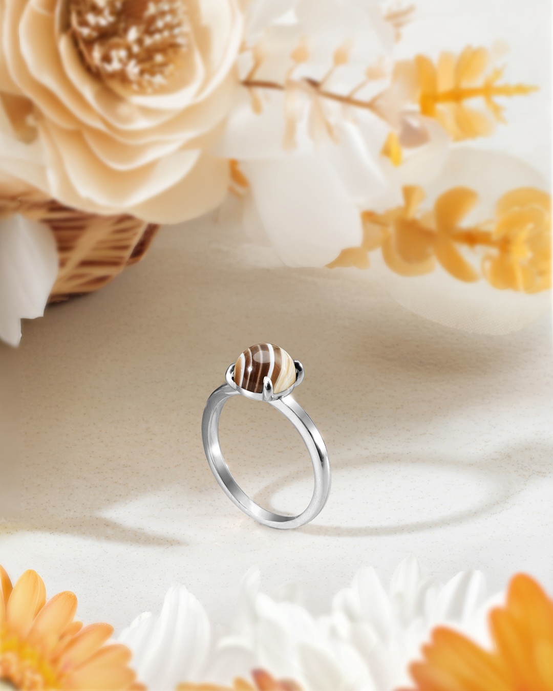 Packshot Ring Botswana Achat Avellio