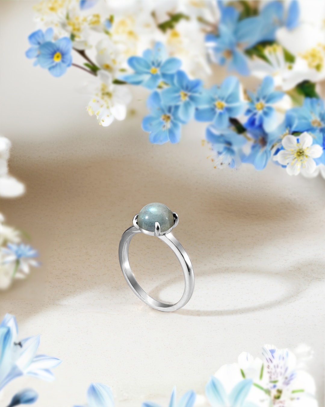 Ring Labradorit Orettia