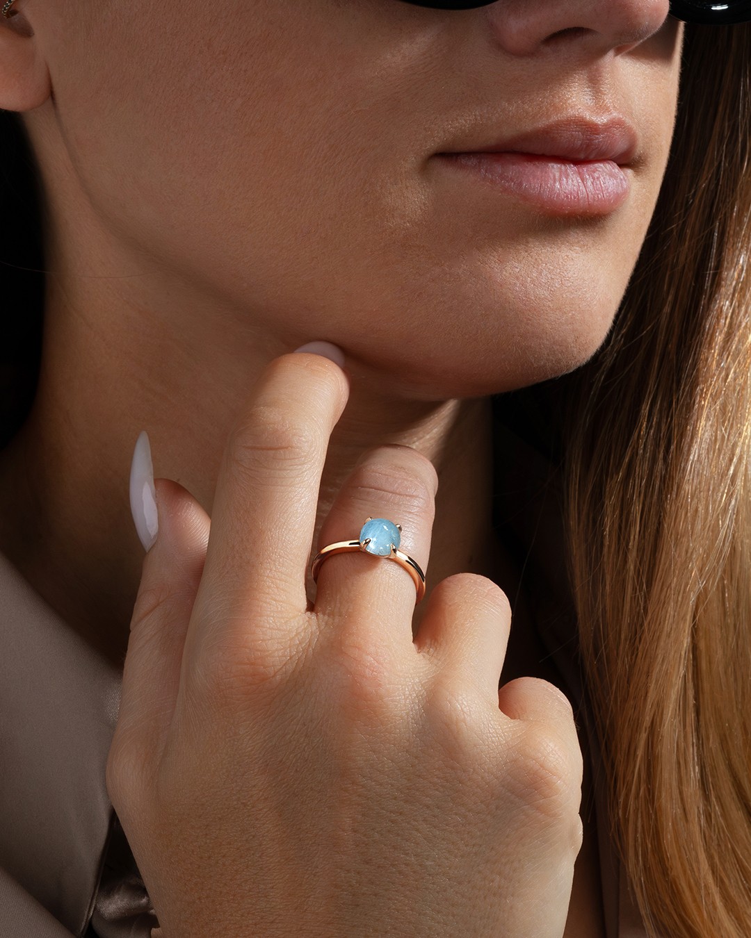 Ring Aquamarin Caprinia