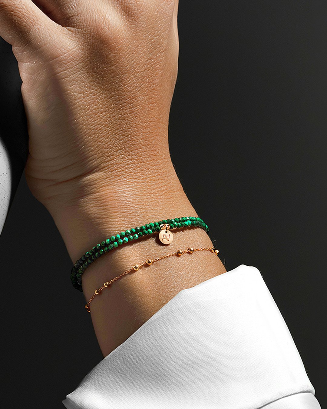 Armband Malachit Venozillo