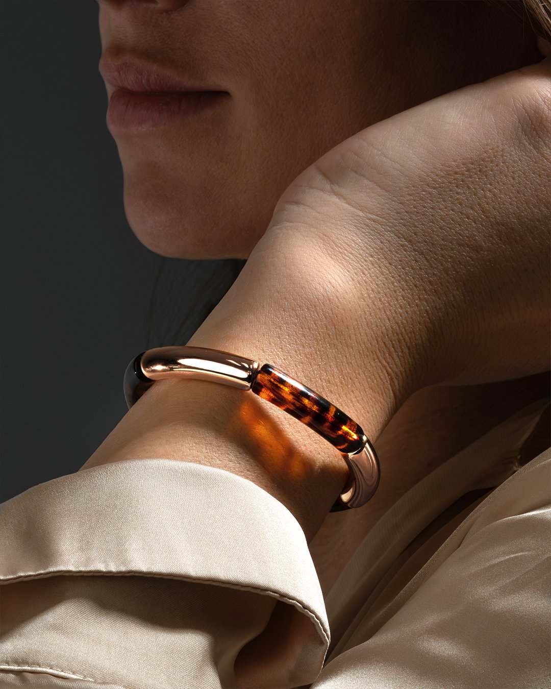 Armband Acetate Leopard Livenza