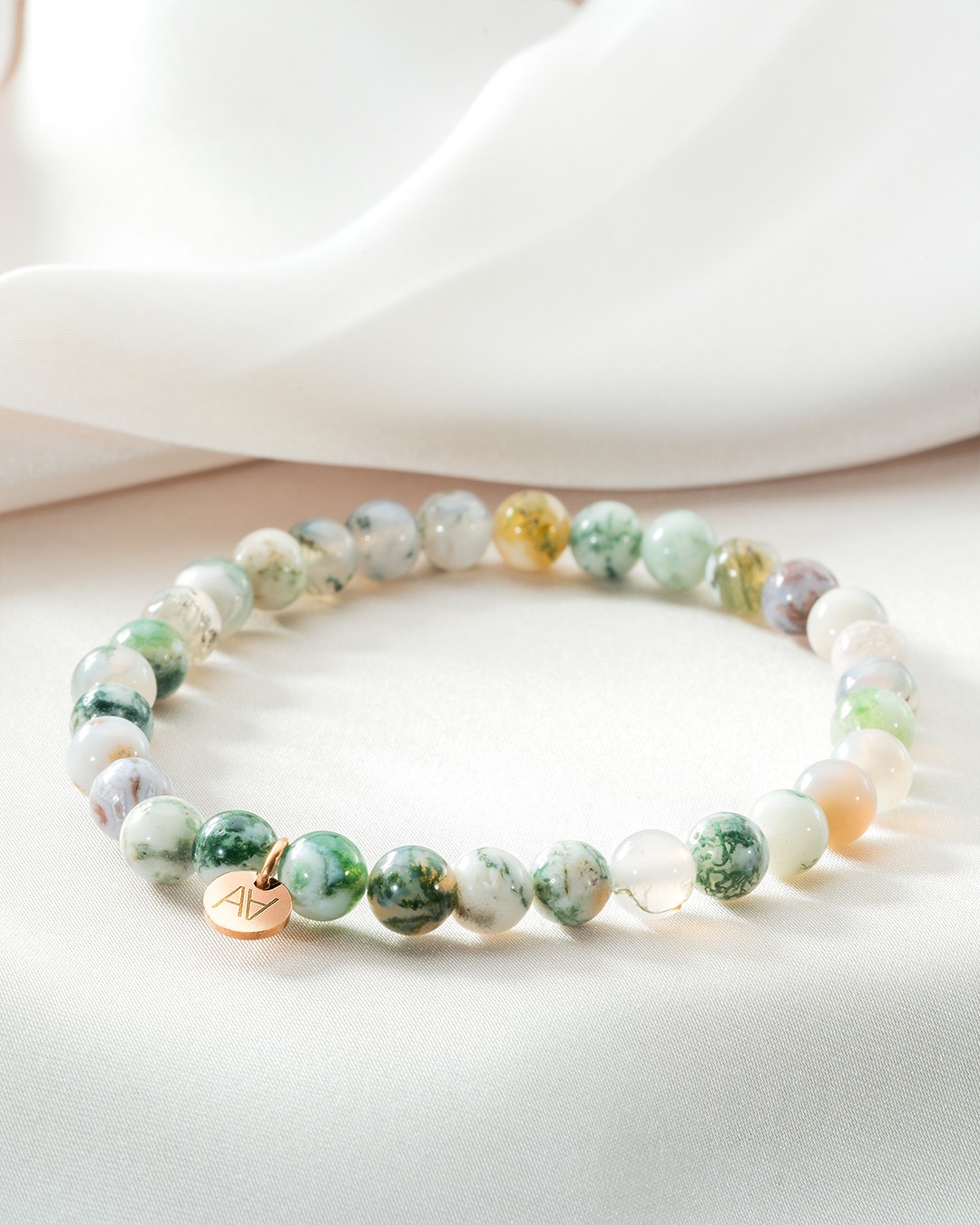 Armband Natursteine Baumachat Armband 6 mm