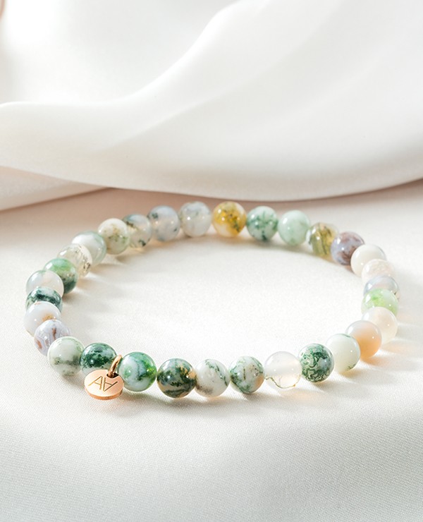 Baumachat Armband 6 mm