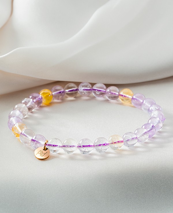 Ametrin Armband 6 mm