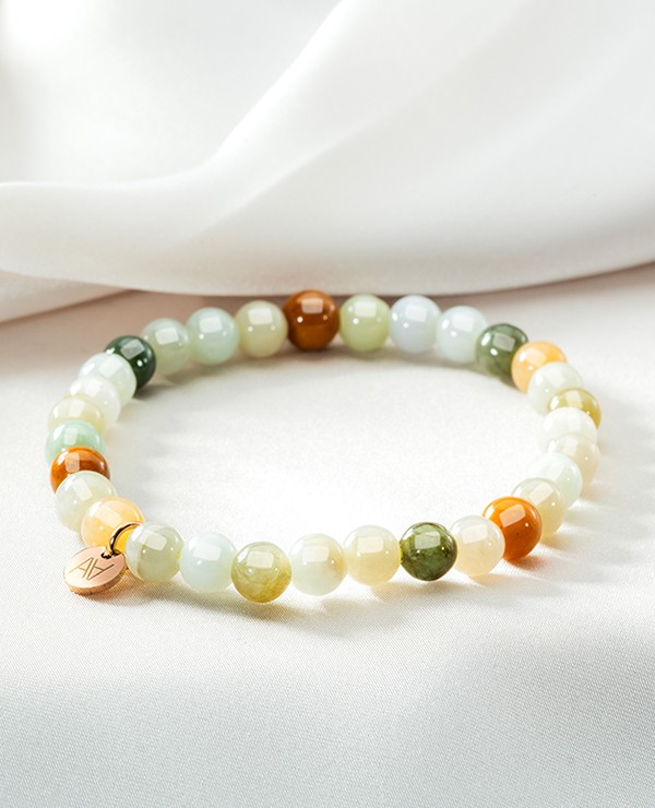 Jade Birma Armband 6 mm