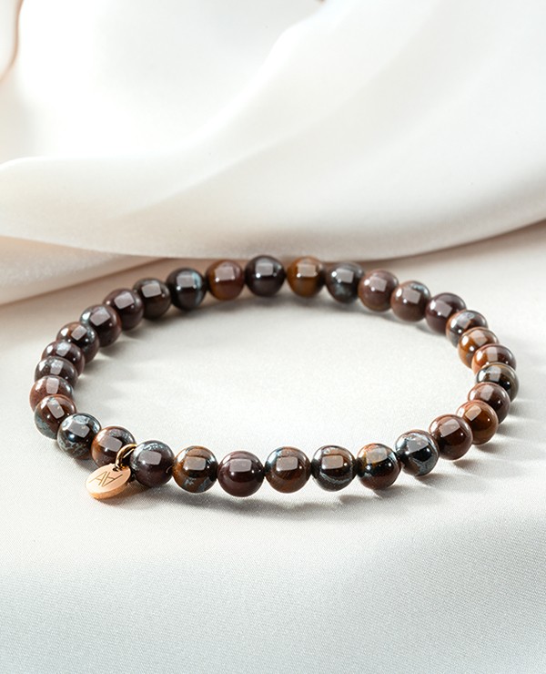 Eisenauge Armband 6 mm