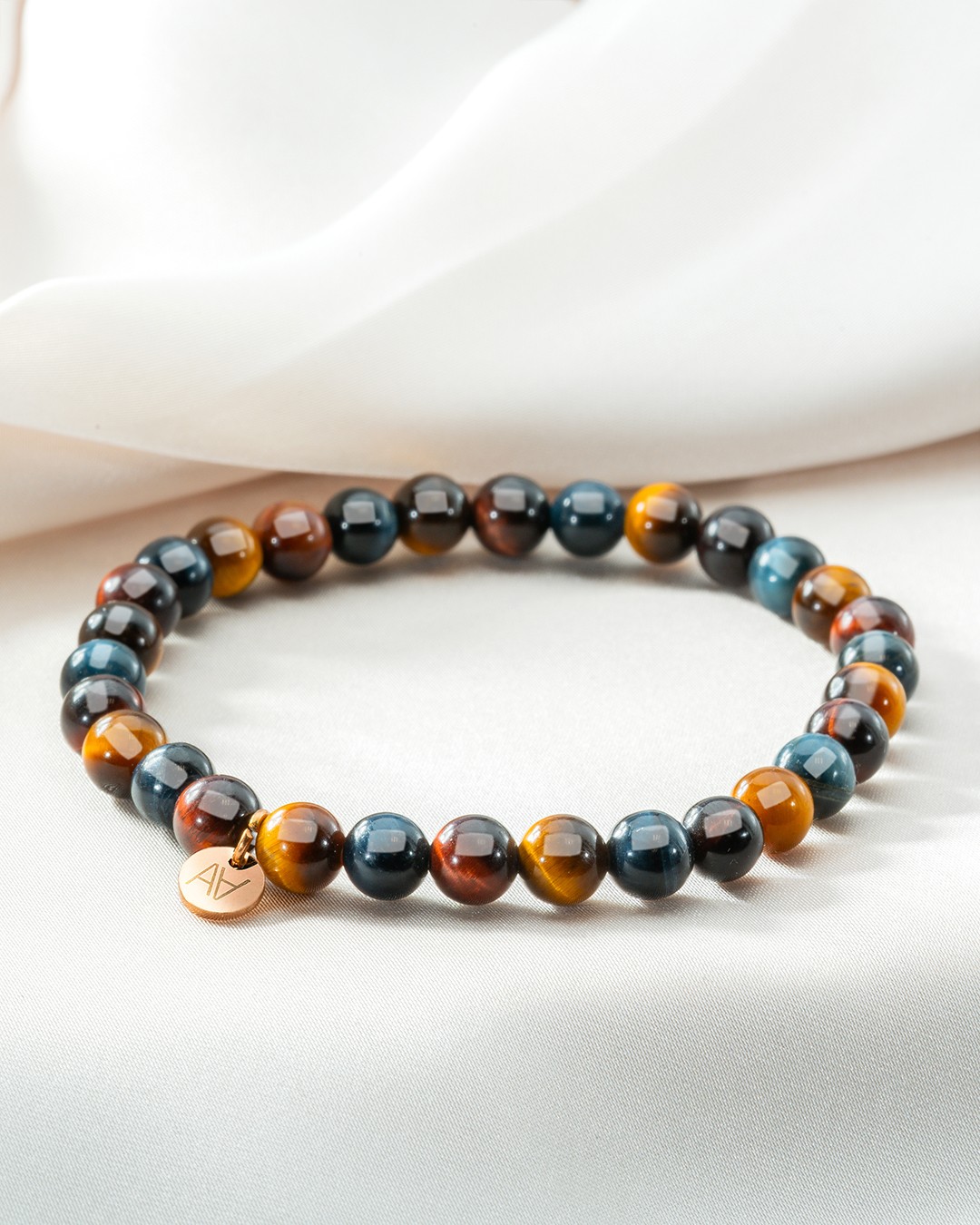 Armband Natursteine Mehrfachauge Armband 6 mm