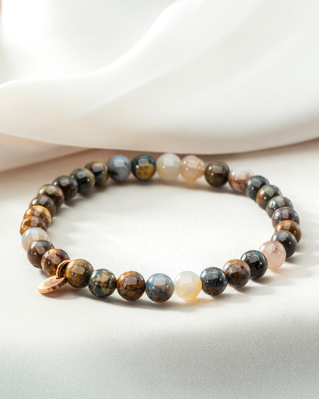 Armband Natursteine Pietersit Armband 6 mm