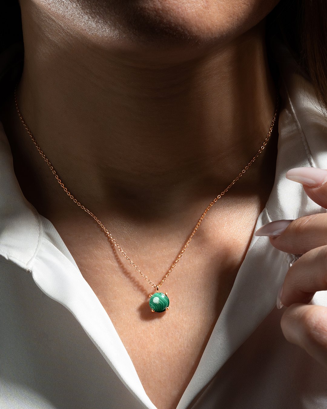 Anhänger Malachit					 Venozio