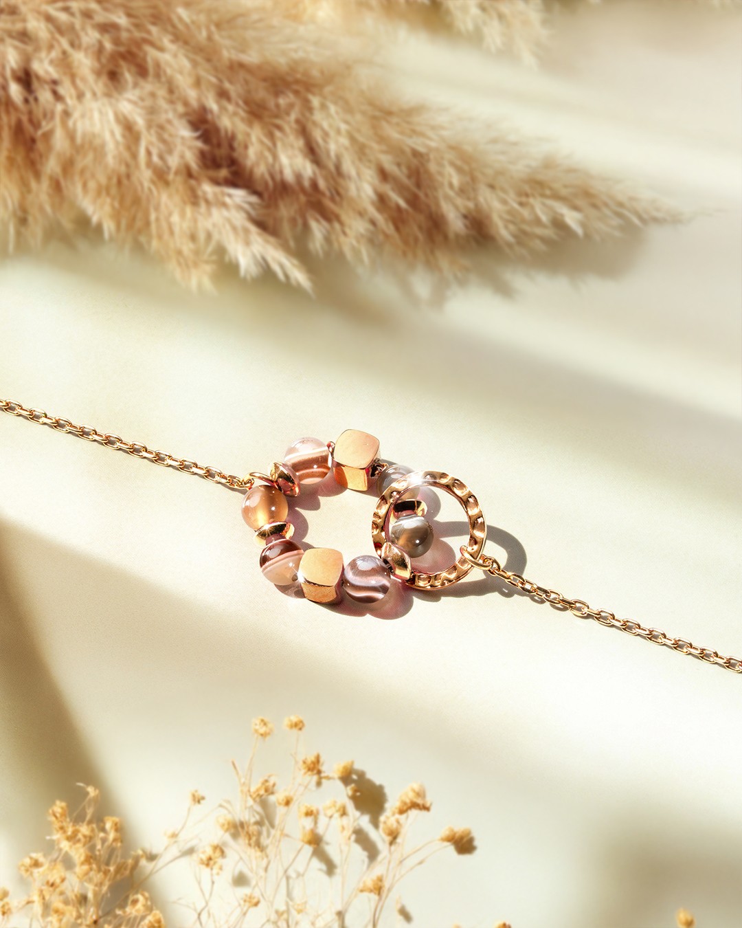 Armband Botswana Achatstein Savana