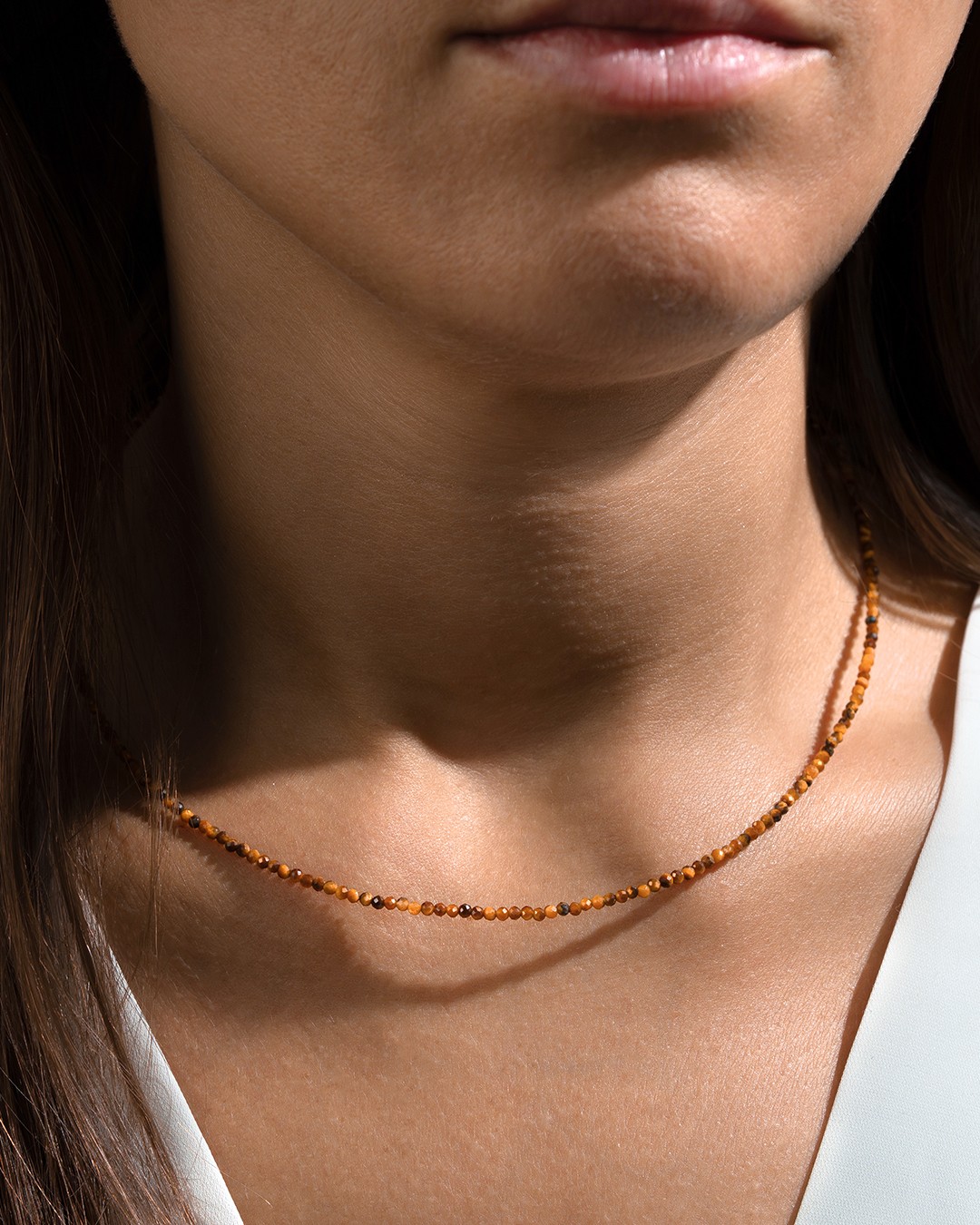 Anhänger Tigerauge Messi