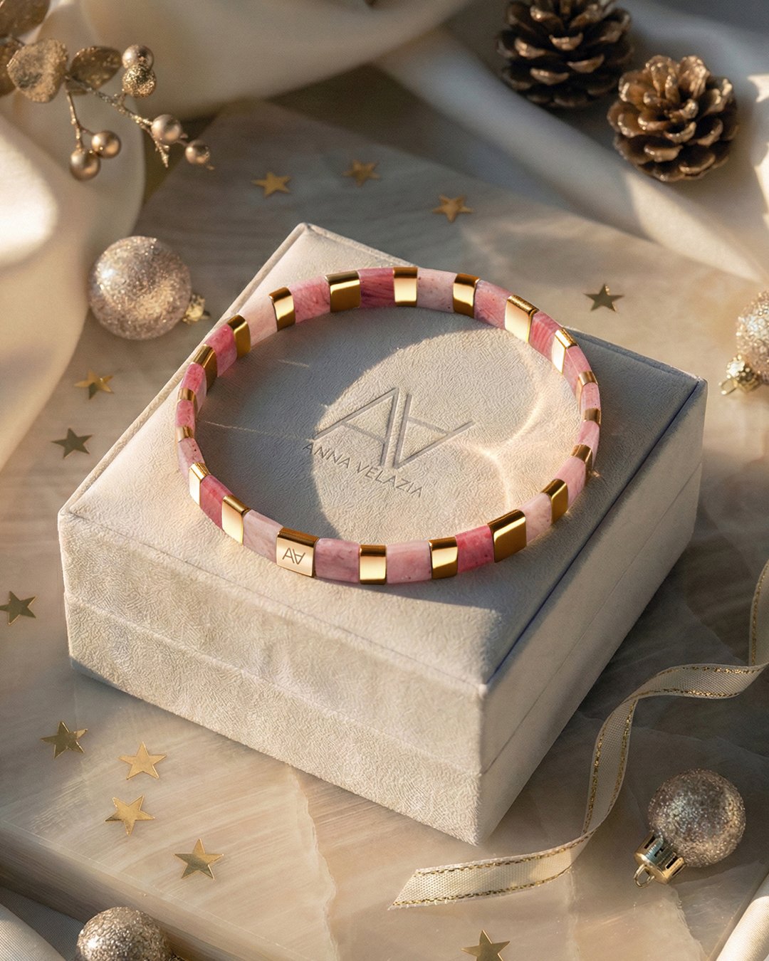 Armband Rhodonit Enna