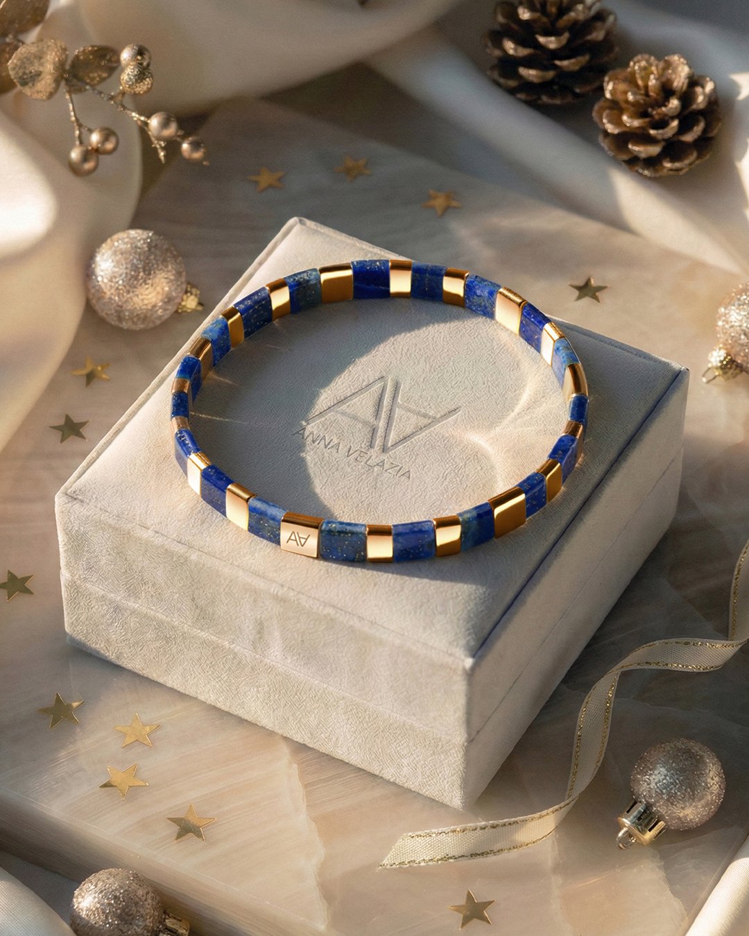 Packshot Armband Lapislazuli Dolcedo