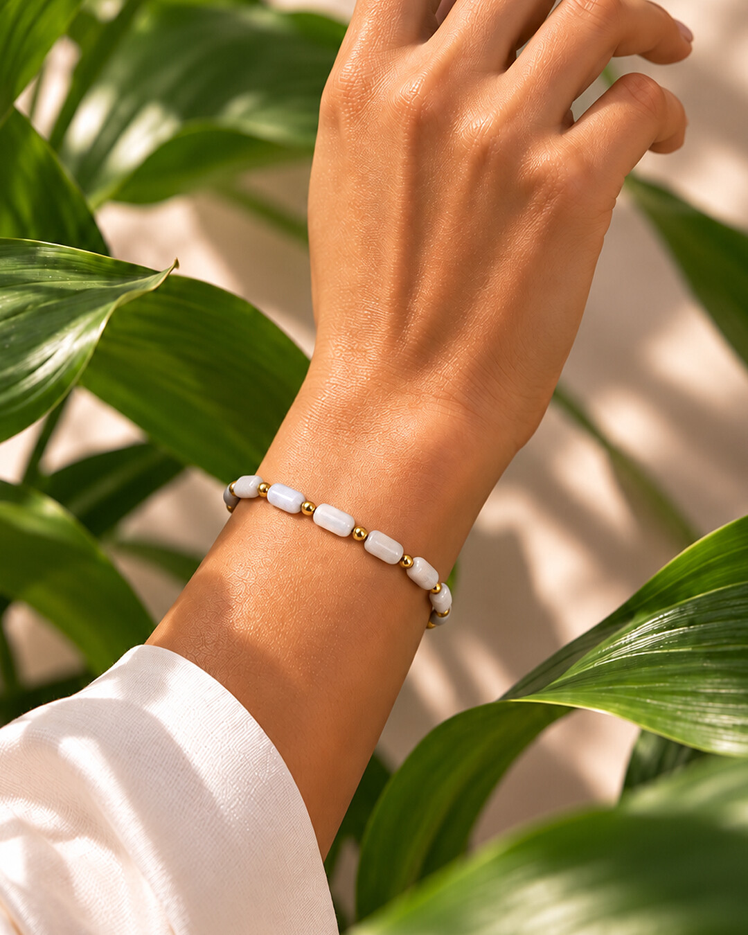 Armband Natursteine Gelsomina
