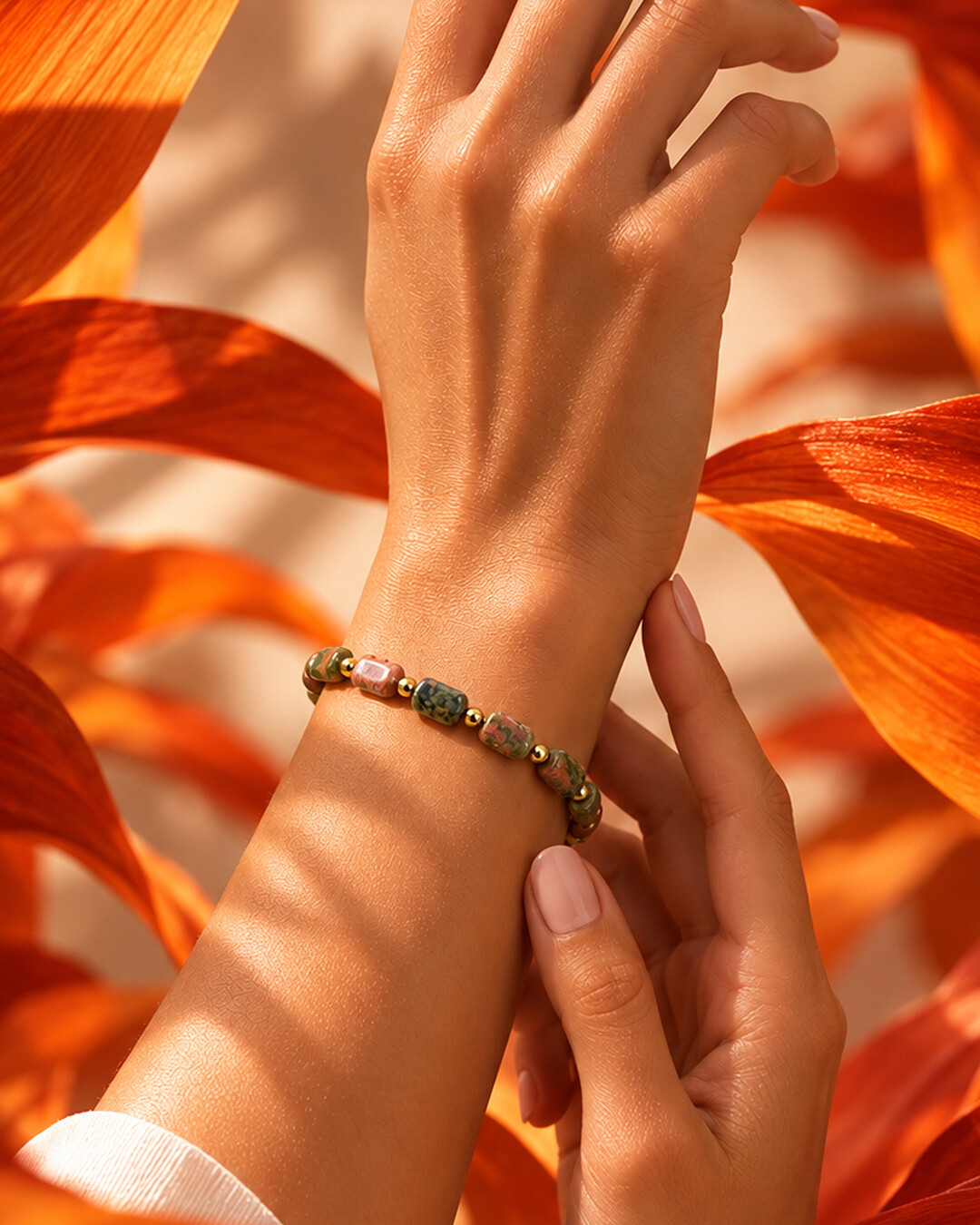 Armband Natursteine Rinascella