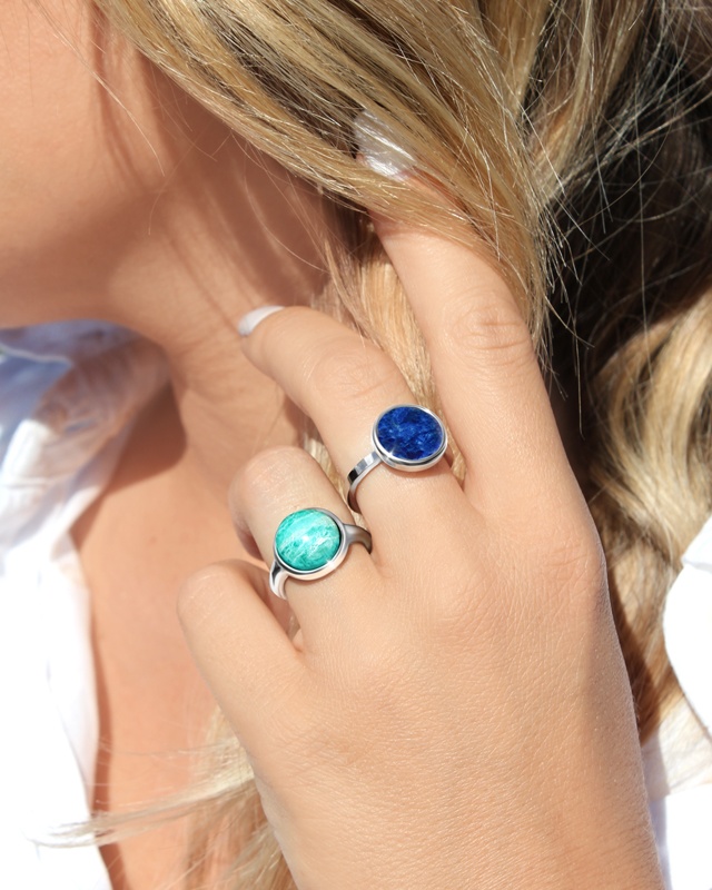 Lifestyle Ring  Sodalith Amaronia