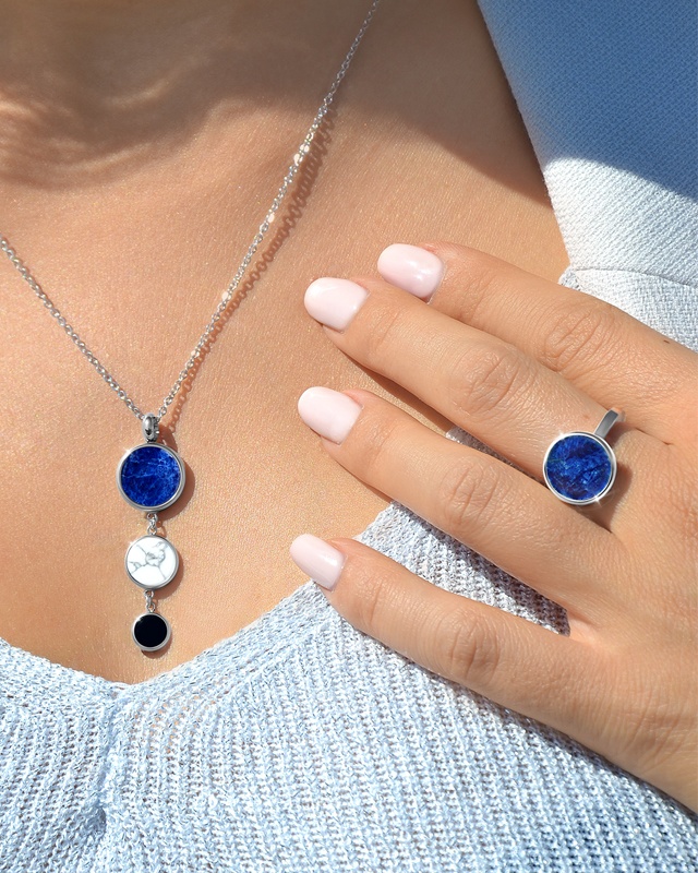 Lifestyle Ring  Sodalith Amaronia