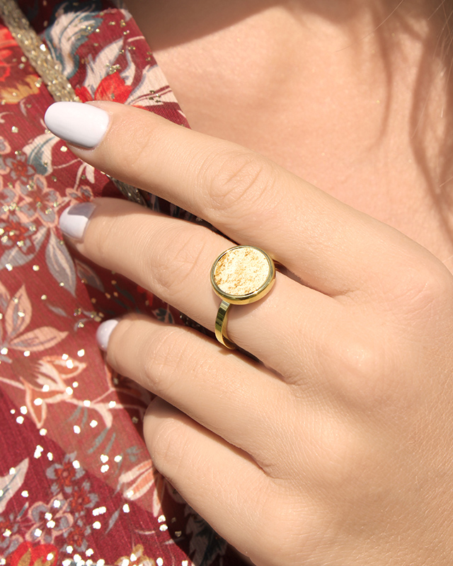 Ring  Landschafts-Jaspis Andalia