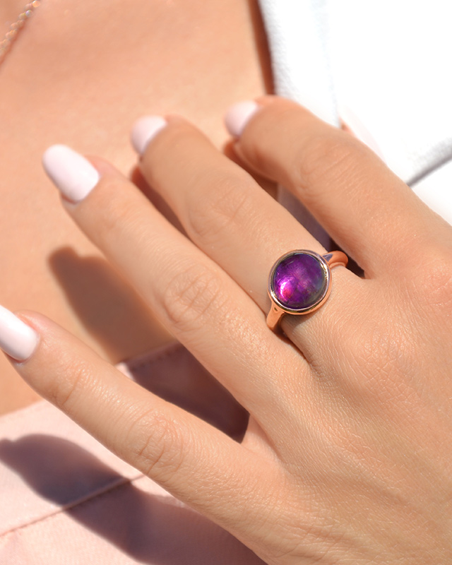 Ring  Amethyst Alvana