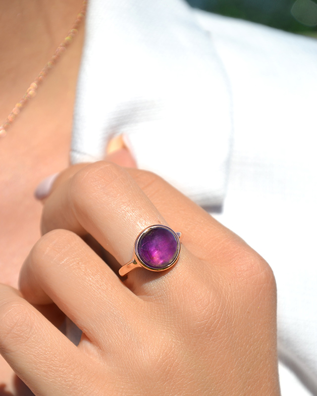 Lifestyle Ring  Amethyst Alvana