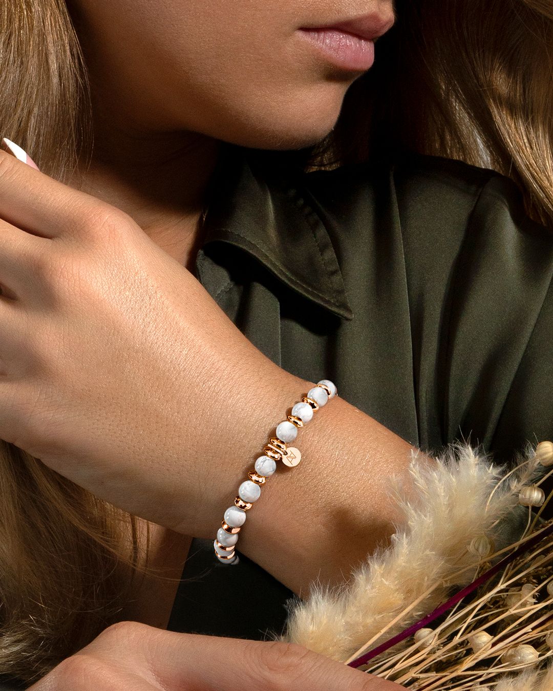 Armband Howlith Alcamo