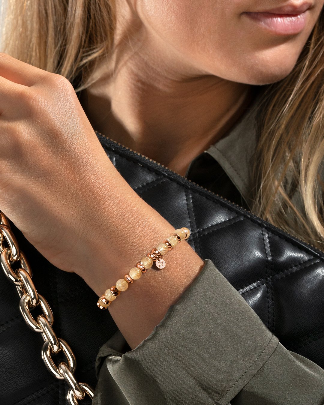 Armband Citrinstein Florencia