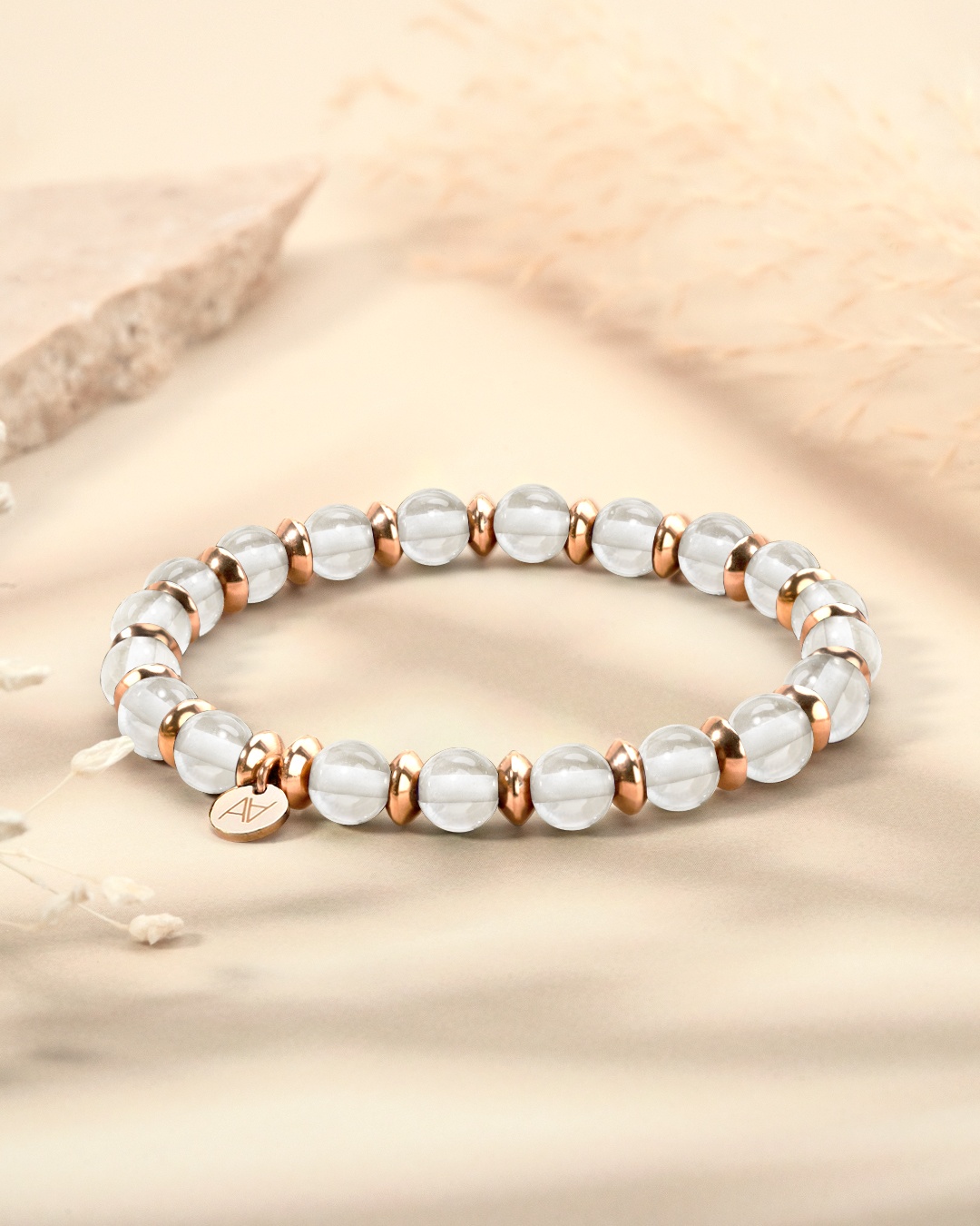 Armband Bergkristall San Gimignano