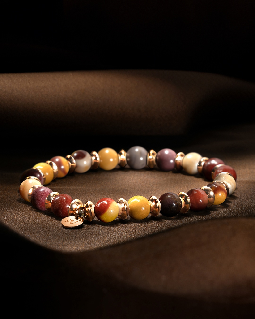 Armband Mokkaite-Japisstein Bellagio