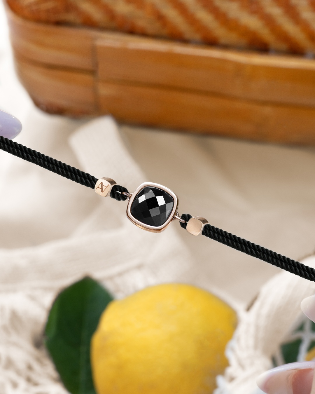 Armband Schwarze Turmalin  Leonessetta