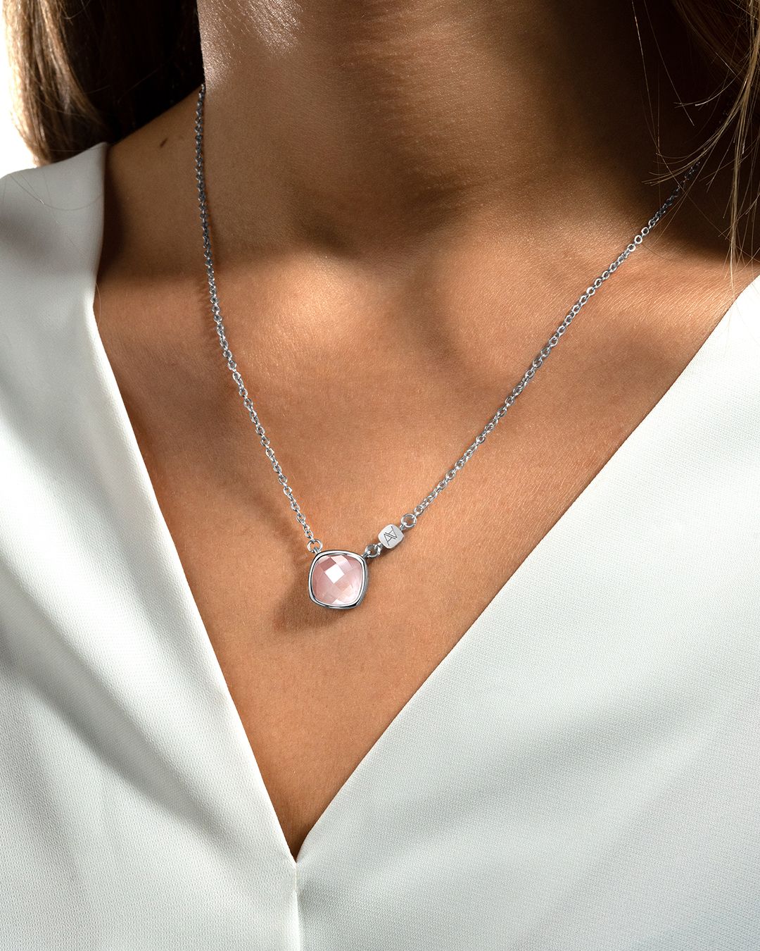 Anhänger Rosenquarz Comissio