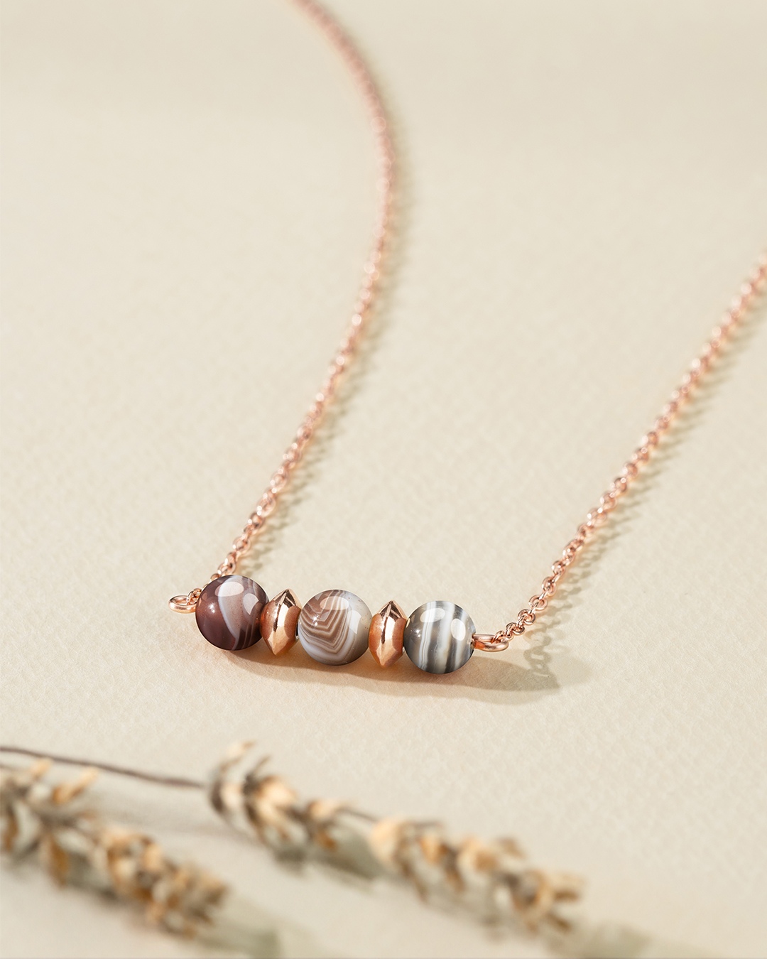 Packshot Anhänger  Botswana Achat Avellona