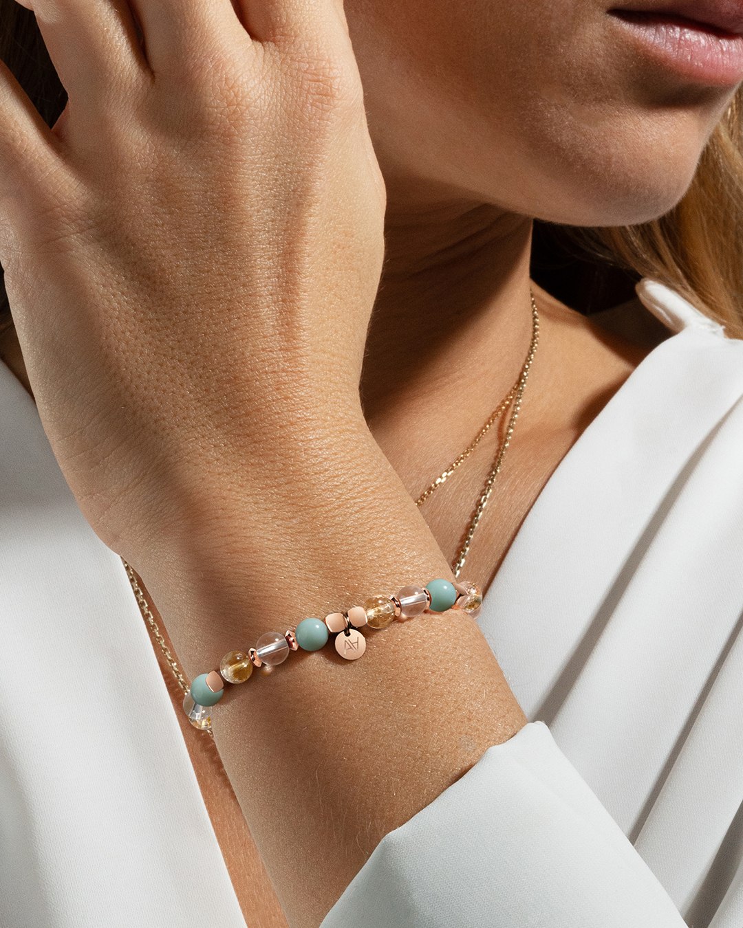 Armband Steinheilkunde Persönliche Verwirklichung