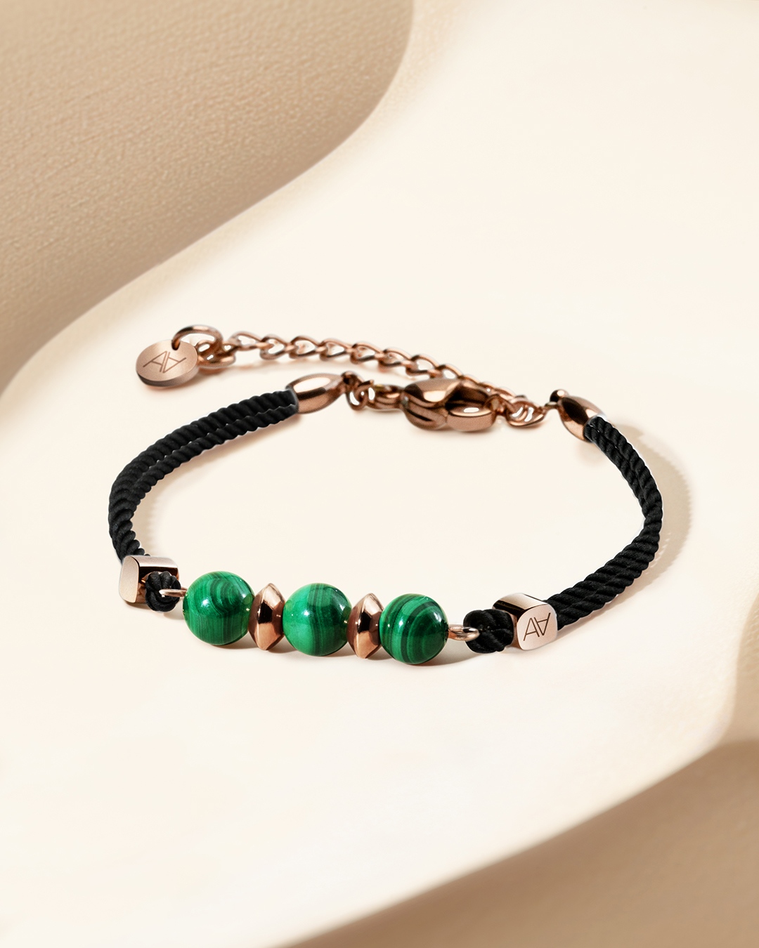 Packshot Armband Malachit Venozeto