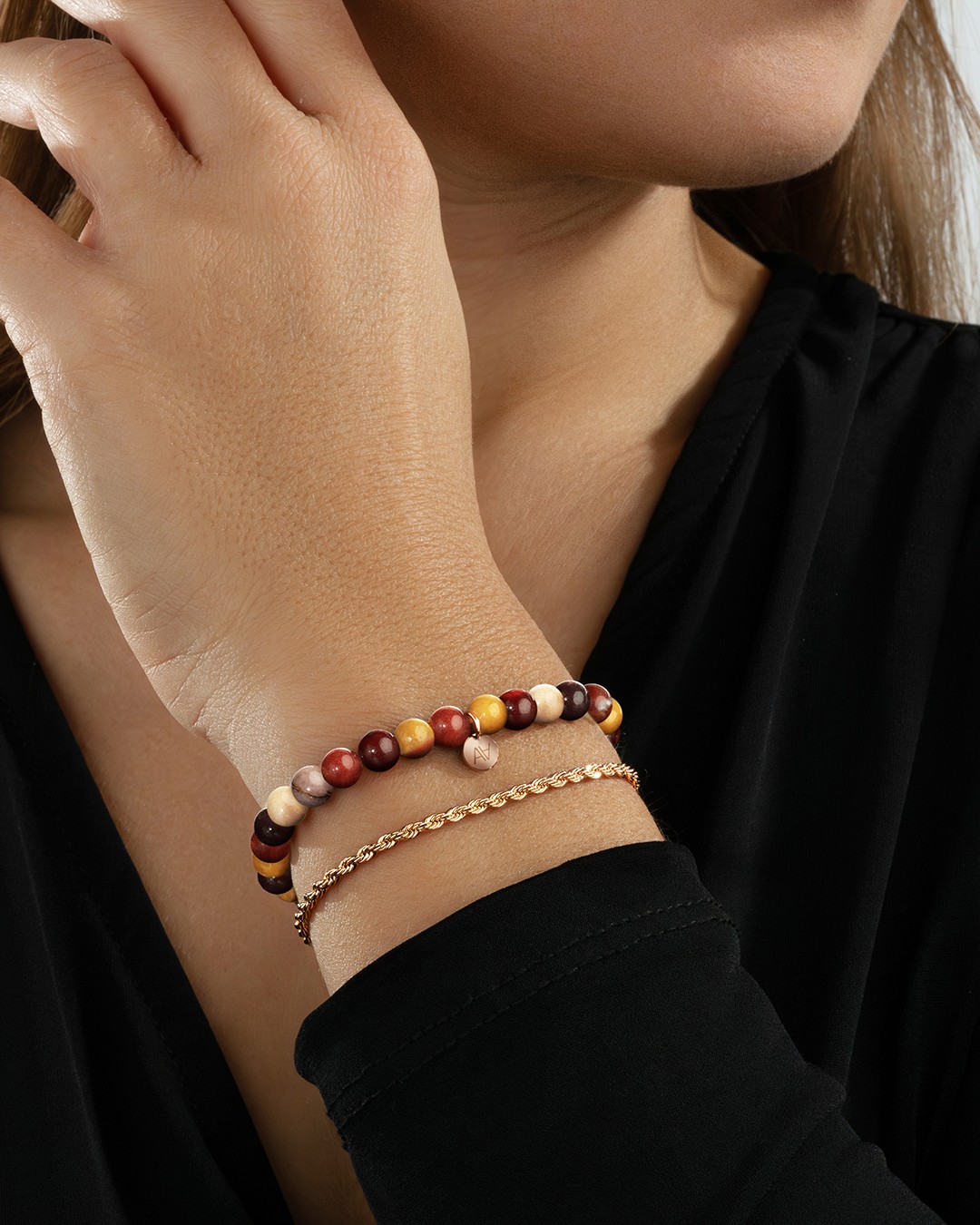 Armband Natursteine Bellagita